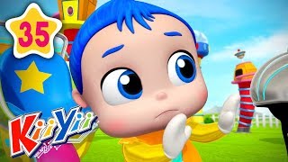 No No No Play Safe In Playground  Plus More Nursery Rhymes  by KiiYii  Baby Songs amp Kids Songs [upl. by Durand]