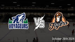 Dieppe Flyers VS North West Voyageurs  102624 [upl. by Lovmilla684]