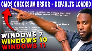 Resolvido CMOS checksum error  defaults loaded [upl. by Mag139]