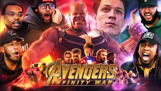 Avengers Infinity War  Group Reaction  Movie Review [upl. by Vitek]