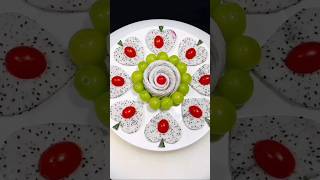 how to make fruit flower food art easy [upl. by Stirling]