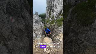 Jedyny taki szlak w Tatrach⭐️tatry mountains tatramountains travel hiking nature [upl. by Nairdna157]