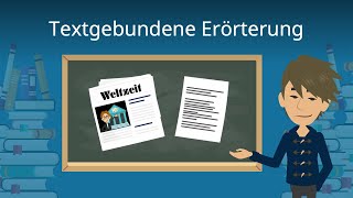 Textgebundene Erörterung einfach erklärt  Tipps amp Tricks [upl. by Reisinger254]