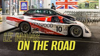 We drove a ROAD LEGAL Group C race car on the streets  Porsche 962  Supercar Driver  4K [upl. by Adnarem]