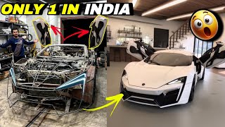 Only 1 In India🔥 Lykan Hypersport Modified😱 [upl. by Pyne]