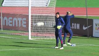 Algarve USWNT vs S Ash which ball Hope neither [upl. by Ahsenal]