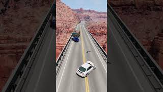 Realistic Highway Car Crashes 25 shorts [upl. by Rennold]