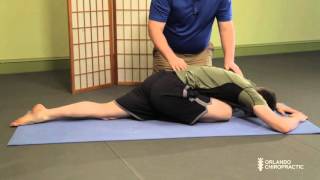 Psoas hip flexor stretches for back pain [upl. by Nagud]