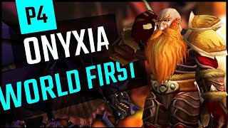 WORLD FIRST ONYXIA  WoW Classic SoD Phase 4 w Xaryu BeanTwitch Savixirl [upl. by Atteniuq]