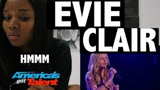 Evie Clair  Americas Got Talent 2017  REACTION My honest thoughts [upl. by Rice]