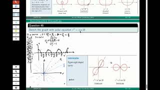 sec 10 3 Polar Coordinates Part two recording [upl. by Kimmi]