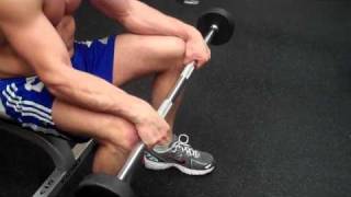 How To Reverse Seated Wrist Curl [upl. by Harlen493]