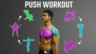 The Best ScienceBased PUSH Workout For Growth ChestShouldersTriceps [upl. by Eenwahs]