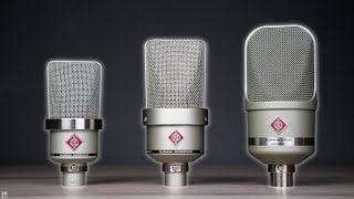 Which Neumann TLM Should You Buy  Neumann TLM 102 vs 103 vs 107 Microphone Comparison [upl. by Ikir]