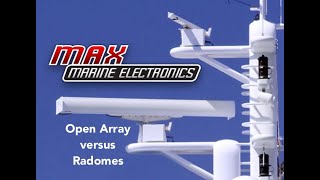 Fundamentals of Marine Radar  Open Array versus Radome [upl. by Libre849]