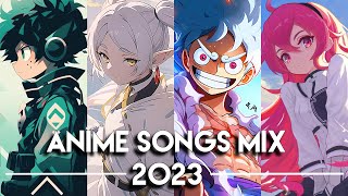 Best Anime Openings amp Endings Mix of 2023 │Full Songs [upl. by Lynna]