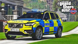 Trying the NEW UK Rumbler Siren  SCO19 Patrol  GTA 5 UK Police LSPDFR Mod [upl. by Einrae]