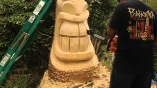 How to carve a TiKI [upl. by Peg]