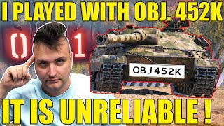 Outdated OBJ 452K Review Before Mantlet Bug Fix  World of Tanks [upl. by Lerej222]