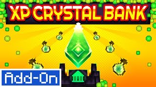 XP Crystal Bank  Minecraft Marketplace Addon  Showcase [upl. by Drofxer]