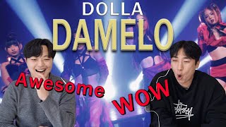 DOLLA  DAMELOKorean reaction men  SGwannabe [upl. by Ynnek]