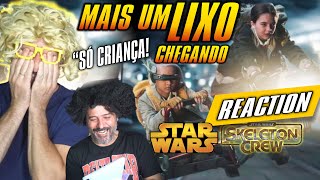 Nossa REAÇÃO das Imagens de Star Wars Skeleton Crew VEM MAIS UM LIXO PRA CRIANÇA POR AÍ starwars [upl. by Ijies]