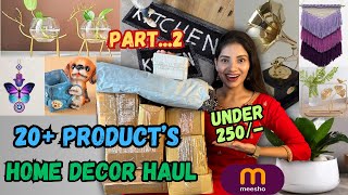 quotDiscovering Delight Meesho Home Decor Haulquot🤩 Showpiece Wall decor amp More  decor haul [upl. by Assirolc]