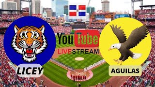 🩸TIGRES DEL LICEY VS AGUILAS CIBAEÑAS LIDOM EN VIVO 25112023🩸​ Nelvin sportRD [upl. by Eanil]