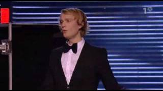 Melodifestivalen 2008  Björn Gustafsson trollar [upl. by Aierb]