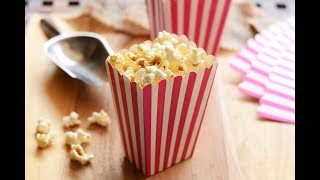 Butter popcorn homemade butter popcorn Under 10 Mins [upl. by Foah401]