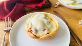 Mini Chicago Pizza Pot Pies Recipe [upl. by Assina93]