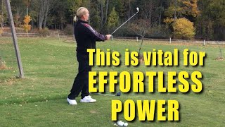 This is vital for effortless power The basics of swing speed [upl. by Mazur169]