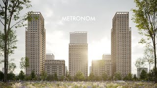 BRUSNIKA METRONOM Corona renderer animation [upl. by Etezzil222]