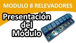 Controlando Modulo 8 Relevadores con Arduino  Dinteltec [upl. by Lemhar]