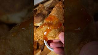 Fried Wontons Recipe wonton deepfrying airfryerrecipes dinnerideas [upl. by Aikemaj]