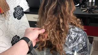 Balayage Strähnen schneiden Haare färben Hair Style color Ombre color [upl. by Dew662]