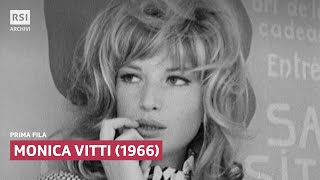 Monica Vitti 1966  Prima fila  RSI ARCHIVI [upl. by Aenat775]