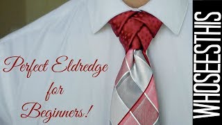 How to tie the PERFECT Eldredge Knot for beginners [upl. by Uokes]