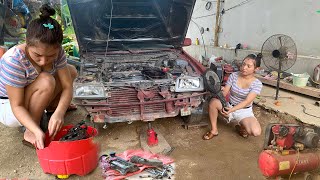 restoring a dilapidated car purchased after years of disuse [upl. by Ellenor459]