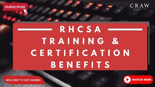 RHCSA Training and Certification Benefits Redhat  craw cyber security  Redhat training course [upl. by Hook965]