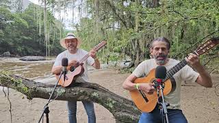 Cabellos negros Bambuco de José A Morales Dueto Nocturnal  Parque Gallineral 2024 [upl. by Boeschen]