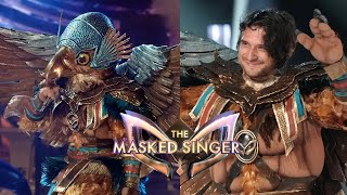 The Masked Singer  Tyler Posey  Hawk  All Performances and Reveal [upl. by Kutchins]