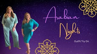 Arabian Nights  Outfit for Aladdin Broadway  Curvy Fashion  40DD [upl. by Ahsekin]