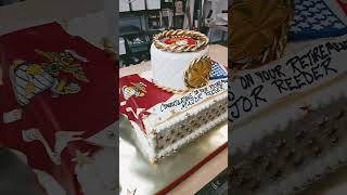 USMC Retirement cake by Chris Furin [upl. by Hildie]