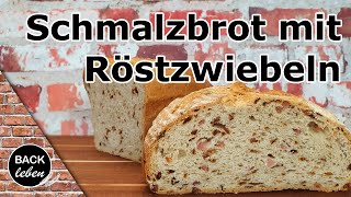 Schmalzbrot mit Röstzwiebeln  Lecker und haltbar  selber machen [upl. by Siraj544]