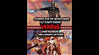 Mavuika VS Capitano edit whoisstrongest vs anime genshinimpact genshin capitano mavuika [upl. by Dionisio]