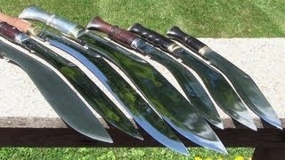 Amazing Khukuri Collection Nepalese Kukris [upl. by Darom343]