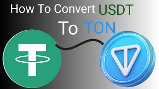 How To Convert USDT To TON In Bitget Exchange [upl. by Idarb]