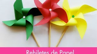 Rehilete de papel [upl. by Arva390]