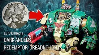 Dark Angels Redemptor Dreadnought Kitbash [upl. by Drofub]